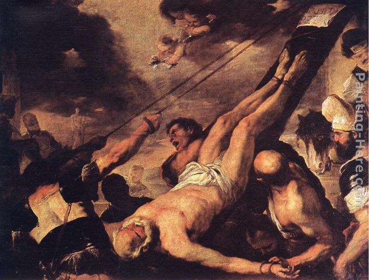 Luca Giordano Crucifixion of St. Peter